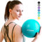 Trideer Dicker Gymnastikball, Anti-Burst Pilates Ball, 45-85 cm sitzball büro，für Balance, Yoga als Fitness Kleingeräte und Balance Stuhl im Gym-Home-Büro (9inch, Türkis)
