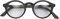 LONDON MOLE® „Graduate“-Lesebrille – coole runde Brille für Männer und Frauen, entworfen für Stil, Komfort und Haltbarkeit – Mattschwarz– Vergrößerung +2.0