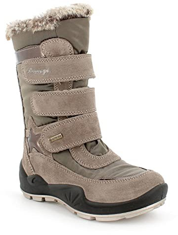 Primigi Girl Winger GTX, Scarpone da Neve Donna, Marrone, 34 EU