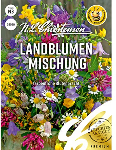 Landblumen Mischung, N.L. Chrestensen Blumensamen Mischung für Garten und Wiese