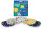 TIMIO Disc Set # 3 : 5 disques Audio pour Le Lecteur TIMIO | Apprendre 12 Contes de fées Vol. 1, l'heure, Les légumes, l'alphabet A-L, l'alphabet M-Z | 8 Langues incluses |