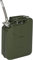 LEADZM Bidon Essence Jerrican Professionnel 20L avec Bec Verseur, Bidon Carburant Portable en Métal pour Diesel, Kérosène, Gazoline (Vert)