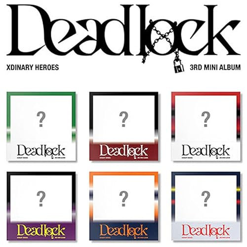 (COMPACT Ver) XDINARY HEROES DEADLOCK 3rd Mini Album (JUN HAN Ver.) K-POP SEALED
