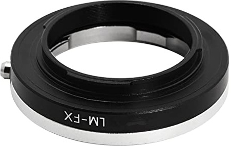 Metall M auf X Kameraobjektiv-Adapterring für Leica M LM Voigtlander Objektiv für Fujifilm Fuji X XF