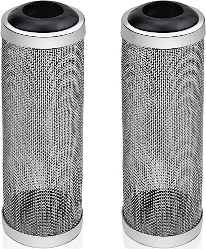 ZTMAKYLH 2 Stücke Aquarium Schutzhülle, Netzfilterschutz, Aquarium Filter Fish Mesh Netz, Filter Guard, Aquarium Schutzhülle, Schutznetzfilter,Filter für Aquarien, Tropische Fischfarmen, Koi-Teiche