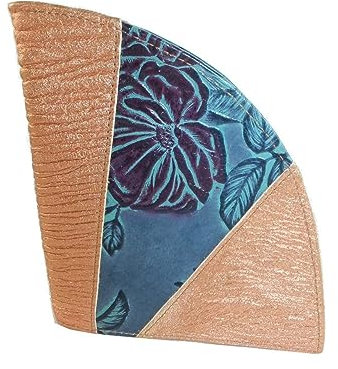 déqua G2/2 Unikat Geldbörse Bronce-blau