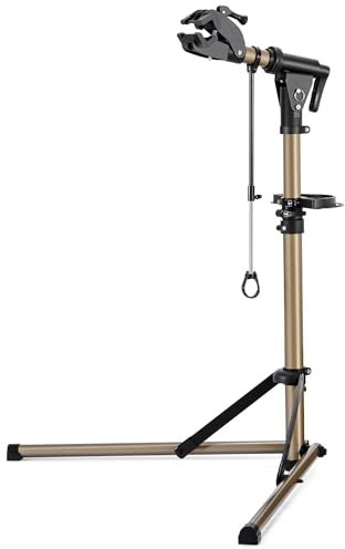 CHEPARK Support de réparation de vélo (max 36,3 kg) – Support de vélo pour entretien du support de travail – Support de réparation de vélo électrique – Mécanique à domicile pour VTT et vélo de route