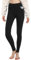 ACHTELEPHS Schwarze Leggings Damen Baumwolle Blickdichte Leggins mit Taschen XS-S