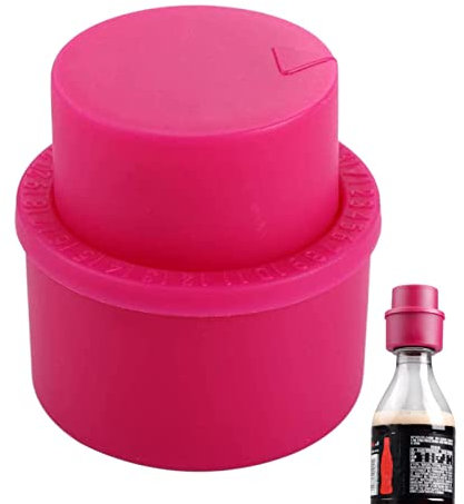 Quzente Soda Spar Abdeckung, Silikon Soda Schutz Glasdeckel, WiederverwendbarerGas Getränkedeckel Für Camping Verschiedene Kohlensäurehaltige Getränke