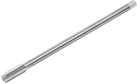 QUARKZMAN Taraud Métrique à droite, M12x1 H2 200mm Taraud et Filière en HSS6542 à 4 Cannelures Droites Tarauds à Fileter pour le Taraudage et le Filetage d'Outils de Réparation Machine