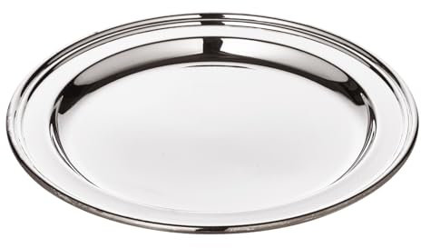EDZARD Untersetzer Faden (ø 13 cm), schwerversilbert, Gläserteller, Flaschenuntersetzer