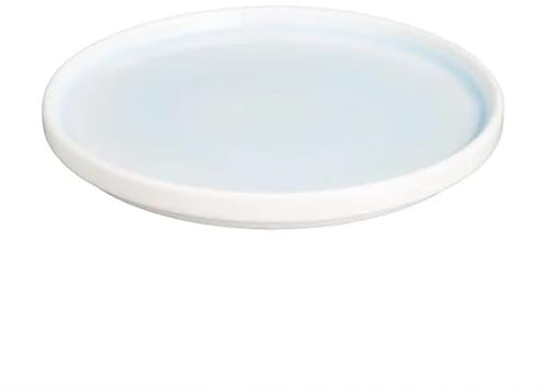 Olympia Fondant Porcelain Plates 215mm Pack of 6, Aqua | Built to withstand busy professional catering environments, offering long-lasting durability for daily commercial use.