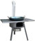 Stufa a Legna da Campeggio, Stufa a Legna Portatile con Pannello Pieghevole, Stufa da Tenda da Esterno per Cucinare Barbecue Picnic e Riscaldamento(84x48x46cm)
