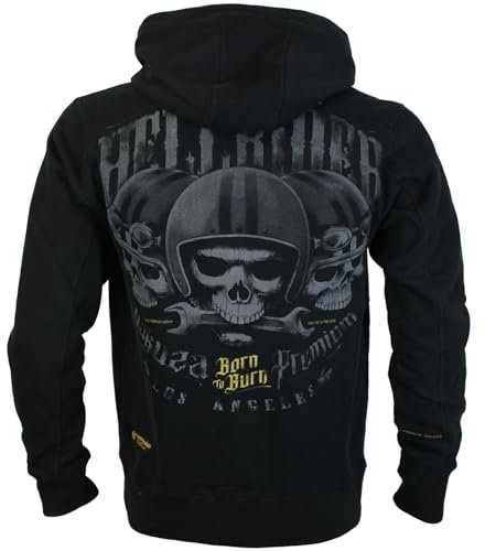 Yakuza Premium Herren Sweatjacke 3824 schwarz Zipper