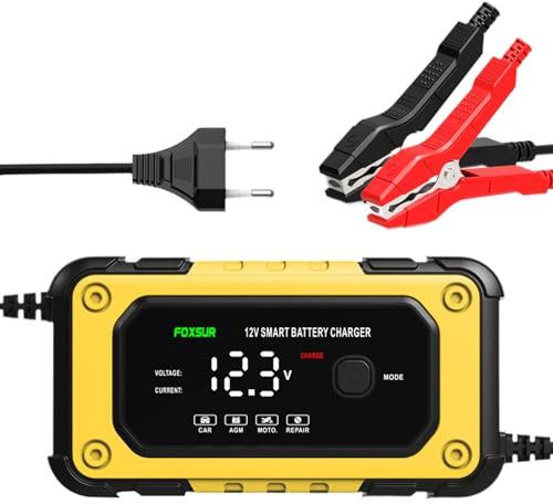 Avviatore per Batteria Auto | Power Bank di Avviamento Veicoli - Dispositivo 12V per Emergenze Stradali, Garage, Camion con Motore Potente
