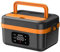 Lunch Box Elettrico Senza Fili, Lunch Box Portatile Auto-riscaldante Con Batteria Ricaricabile, Scaldavivande Da 1 Litro Con Timer E Riscaldamento Regolabile, Per Adulti Uomini E Donne(Black + Orange)