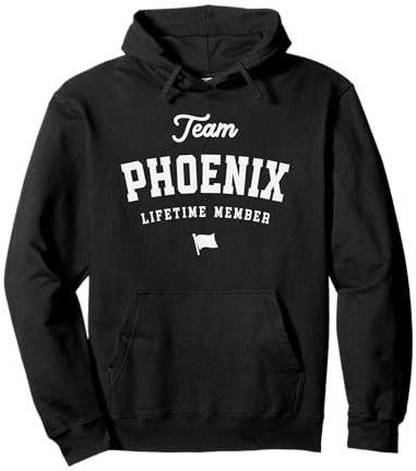 Team Phoenix Lifetime Member Lustiger Name Phoenix Pullover Hoodie