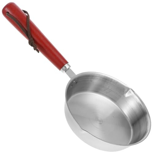 FOMIYES Poêle à Œufs 12 Cm en Acier Inoxydable 304 Antiadhésive, Mini Poêle Multifonction pour Omelettes et Cuisson à L'huile, Ustensile Pratique Cuisine Maison et Tout Feux