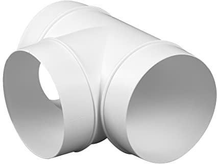 Tubo rotondo, raccordo a T, 150 mm/15,2 cm, attacco a T, adattatore ko150-26