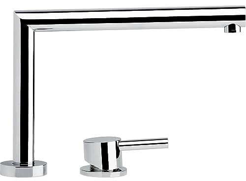 Franke 115.0486.980 Waschtischarmatur, Chrom, Metall, Hebelarmatur, Solo, Kugelhahn