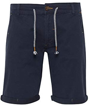 Indicode Mika Herren Chino Shorts Bermuda Kurze Hose Aus Stretch-Material Regular Fit, Größe:XL, Farbe:Navy Blazer (448)