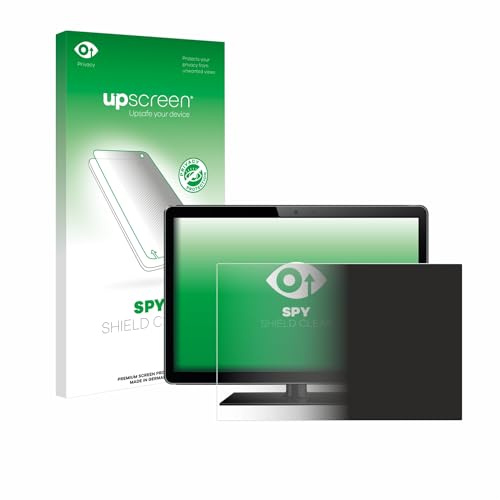 upscreen Blickschutzfolie für Displays 14 (35.6 cm) [310x175 mm, 16:9] | Anti-Spy Displayschutz Made in Germany Standardgrößen Privacy Screen Protector Sichtschutz Blaulichtfilter Klare Folie