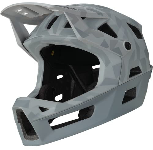 IXS Trigger Ff MIPS Integralhelm MTB/E-Bike/BMX, Grau mit Camouflage-Muster, XS