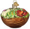 Old World Christmas Saladier en Verre soufflé pour Sapin de Noël