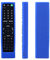 CUTIECLUB Custodia protettiva per telecomando Sony rmt-tx200c mt-tx100Àc Smart TV custodia in morbido silicone antiscivolo brillante custodia protettiva blu