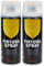 Etrexonline Pintura Spray Multicolor Profesional 400ml Adecuado Metal Madera y Plástico - Color Barniz (Paquete de 2)