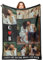 Mraxovid Benutzerdefinierte Decken mit Fotos, personalisierte Freundschaftsdecke mit Bildern, Geschenke Geburtstagsgeschenk für Frau, Ehemann, Freundin, Freund, 100 x 125 cm