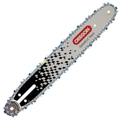 Oregon Kit de Optimización para Motosierra SpeedCut Nano, Cadena de 46 Eslabones y Espada de 10 (25 cm), Paso 0,325 LP, Calibre 1,1 mm, Motosierras a Batería y Gasolina, Compatible con Stihl