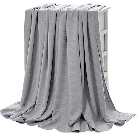 Moxeupon Reise-Kühldecke,kühlende Decke - Dünne Sommerdecke | Klimaanlagen-Steppdecke Aus Bambusfaser, Leicht Und Dünn, Atmungsaktiv, Hautfreundlich