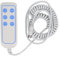 IP66 Power Recliner Controller Fernbedienung Ersatz, Hebestuhl-Handsteuerung, 8-polige Hebebettsteuerung, Elektrisches PVC Hebestuhl-Handsteuerung, Hebestuhl-Fernbedienung für Manuelle Handsteuerung