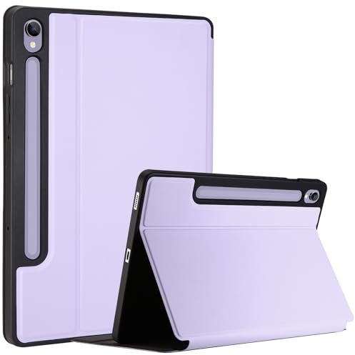 ProCase Cover Galaxy Tab S10 FE/ S9 FE 10.9 Pollici 2025/2023 con Portapenna, Custodia Galaxy Tab S10/S9 FE 5G/Wifi SM-X520/X510/SM-X516 con Auto Sonno/Sveglia -Lavanda