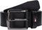 Tommy Hilfiger Herren Gürtel Denton 3,5 cm Ledergürtel, Schwarz (Black), 90 cm