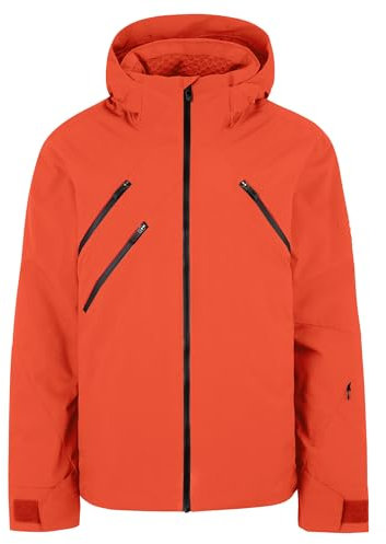 Ziener Herren TARAGO Ski-Jacke/Snowboard-Jacke | atmungsaktiv, wasserdicht, orange pumpkin, 52