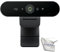 LogiTech - Cámara web Brio 4K Ultra HD PRO Business Webcam - Micrófono con cancelación de ruido, 4K/30 fps, obturador de privacidad, luz derecha con HDR y soporte Windows Hello - Compatible con