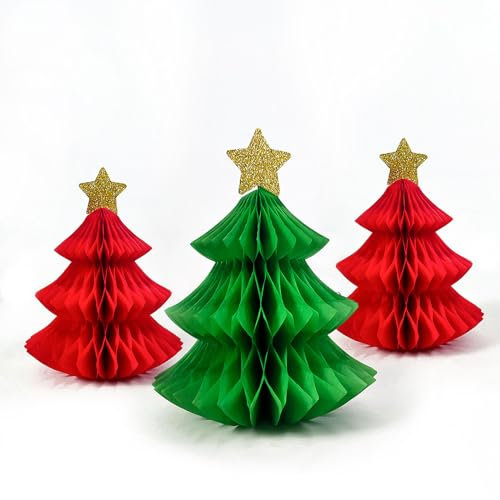 Weihnachtsdekorationen Verkauf Räumung Weihnachten Wabenball Dekoration Weihnachten Party Thema Wabenball Dekoration Layout Weihnachtsbaum Papierblume