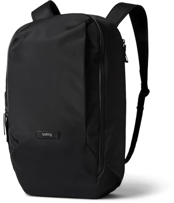 Bellroy Transit Workpack Zweite Ausgabe (20 Liter, Laptops bis 16”, technisches Zubehör, Sportausrüstung, Schuhe, Wasserflasche, Dinge des täglichen Bedarfs) - Black