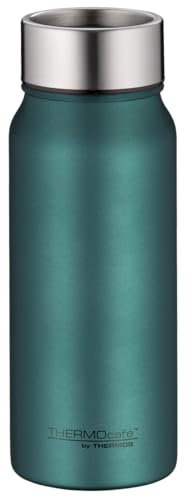 THERMOcafé by THERMOS TC DRINKING MUG moss green mat 0,50l, Thermobecher Edelstahl, Isolierbecher, Kaffeebecher to Go Thermo, auslaufsicher, 9h heiß & 18h kalt, spülmaschinenfest, BPA-frei