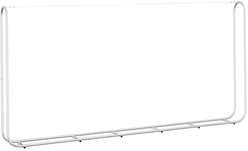 vidaXL Kaminholzregal 300x25x150 cm Stahl verzinkt