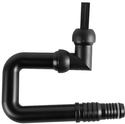 Laroal U Shaped Water Return Pipe Aquarium U-Shaped Water Outlet Plastic Duckbill Flexible And Free-Rotating Nozzle Suitable For Aquarium Water Pump