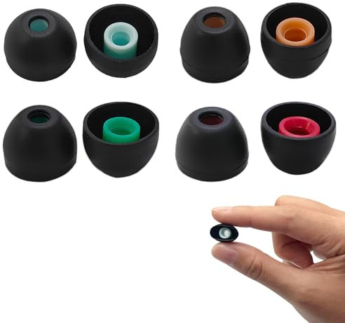 4 Pairs Ear Tips Replacement for Sony WF-1000XM5/WF-1000XM4,4Sizes Silicone Earbud Tips for WF-1000XM5,Soft Ear buds Replacement,Ultra Comfort Fit Ear Plugs Set (XS,S,M,L)