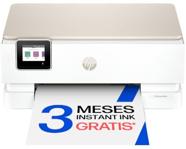 HP Envy Photo 7230 Multifunktionsdrucker, Tintenstrahldrucker, 3 Monate gratis drucken Instant Ink inklusive, Drucken, Scannen, Kopieren, Fotodruck, DIN A4, WiFi, USB