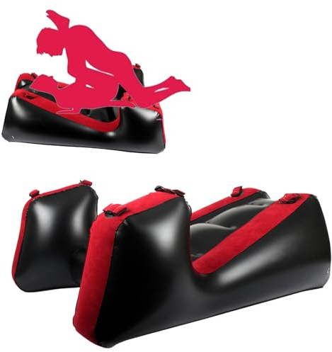 Sex Sofa Luftkissen für Paare, Ergonomisches Sexmöbel für G-Punkt Stimulation, Position Aid Aufblasbares Sexkissen, Multifunktionale Liebesrampe & Stütze für Intime Momente
