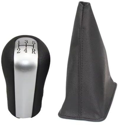 Auto Schaltknauf Für Toyota Für Corolla Für Verso Für RAV4 Für AVENSIS Für Yaris 5-Gang/6-Gang-Schalthebelknopf Schaltknäufe(5 Speed Matte Set)