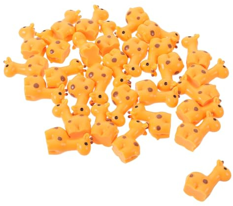 Gadpiparty 30pcs Mini Resin Giraffe Figurines for Garden Bonsai and Plant Pots, Sturdy Home Accent with Realistic Design for Decorative Purposes and Bonsai Craft Decor