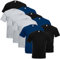 Fruit of the Loom 10 T Shirts Valueweight T Rundhals S M L XL XXL 3XL 4XL 5XL Übergröße Diverse Farbsets auswählbar (XL, 4 Schwarz / 3 Navyblau / 3 Grau)