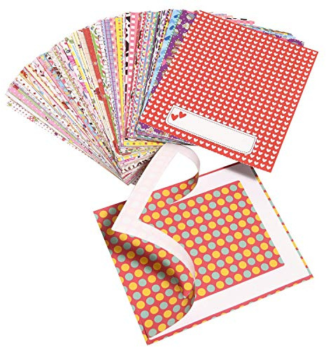 Zink Colorful, Fun & Decorative Photo Border Stickers for 4x6 Photo Paper Pojects Pack of 100 - Compatible with HP Sprocket Studio Plus